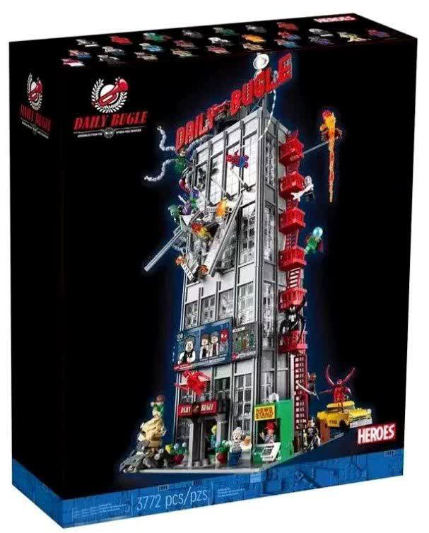 لگو ساختمان روزنامه بوگل مارول و اسپایدرمن Heroes Daily Bugle B0093