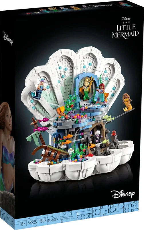 جلو جعبه لگو پری دریایی کوچولو با اطلاعات محصول