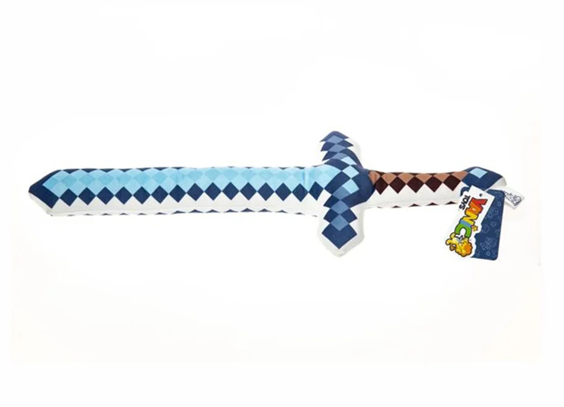 خرید اسباب بازی عروسک پولیشی عروسک ماینکرافت عروسک «شمشیر ماینکرفت» Yanic Toys Minecraft Sword Plush Doll AF100277