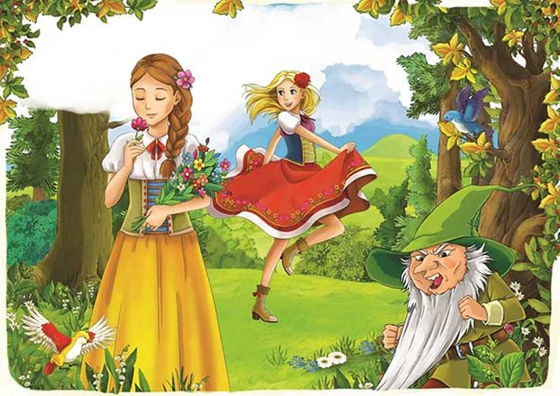 خرید آرت پازل 100 تکه کودکان «رز افسانه ای»  Heidi Art Puzzle Kids Fairytale Rose 100 Pieces 5619