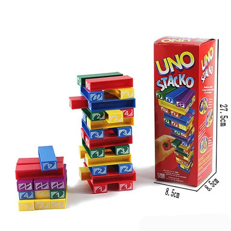 خرید بازی فکری «جنگا اونو استکو» Jenga Uno Stacko game