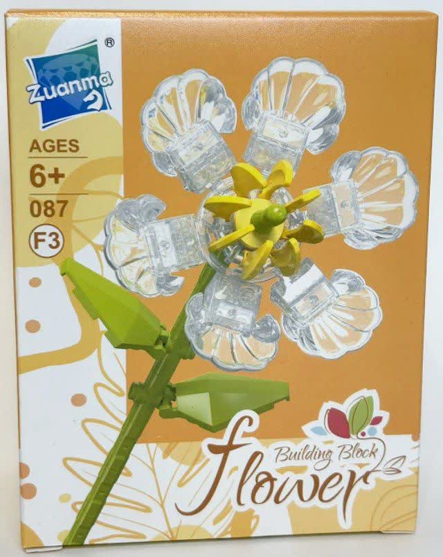 لگو گل اسکلتی Flower Skeleton 087F3