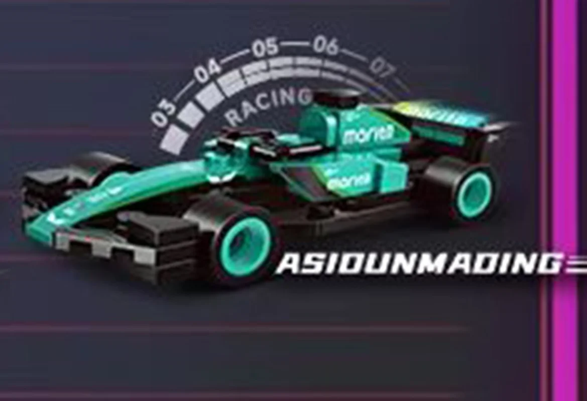 نمای نزدیک از جزئیات جلوی ماشین لگویی C1025-3