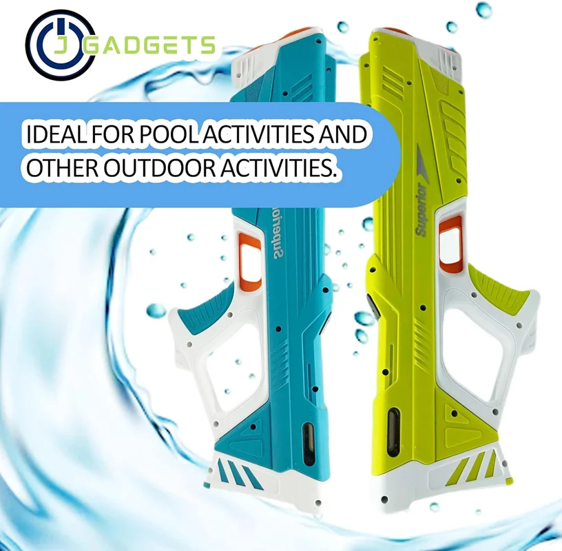 خرید تفنگ سوپریور  «آبپاش تمام اتوماتیک شارژی» Hydro Blaster Electric Water Guns Superior 2302