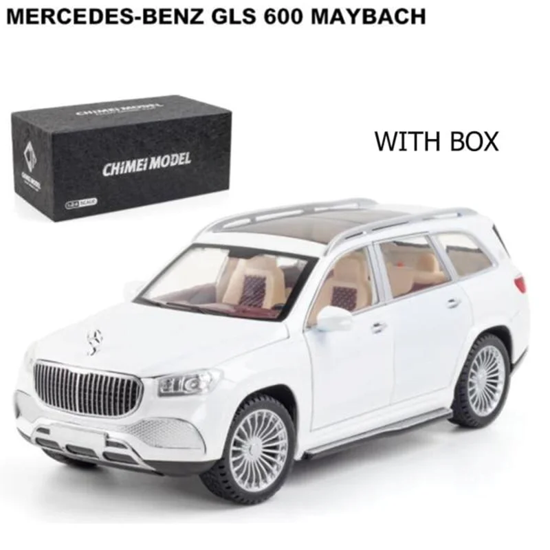 ماکت سفید فلزی ماشین میباخ  Mercedes-Benz Maybach