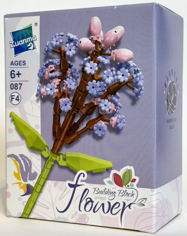 لگو گل سیرینگا اوبلاتا لیندل Syringa Oblata Lindl Flower 087F4