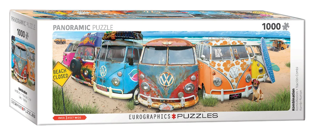 خرید پازل یوروگرافیک 1000 تکه پاناروما «ترکیبی» Eurographics Puzzle Kombination 1000 pieces Panorama 6010-5442
