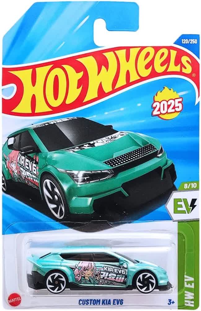 ماشین هات ویلز کاستوم کیا مدل Custom Kia EV6