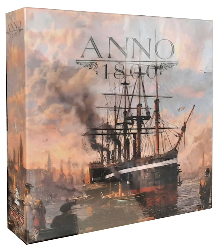 نمای سهبعدی جعبه بازی انو 1800 | Anno 1800 Board Game 3D View