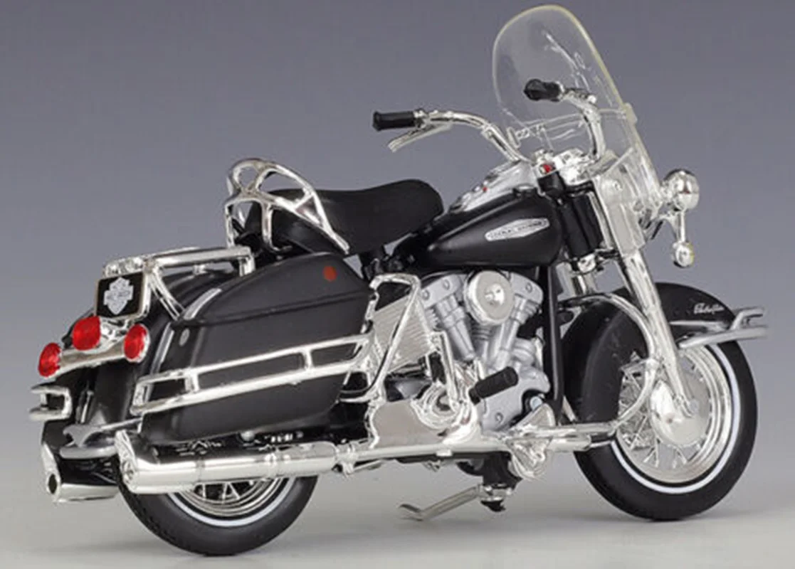 خرید ماکت فلزی موتور فلزی موتور مایستو «1966 FLH الکترا گلاید»  موتور فلزی هارلی دیودسون Maisto Motorcycles Harley Davidson 1966 FLH Electra Glide 39360