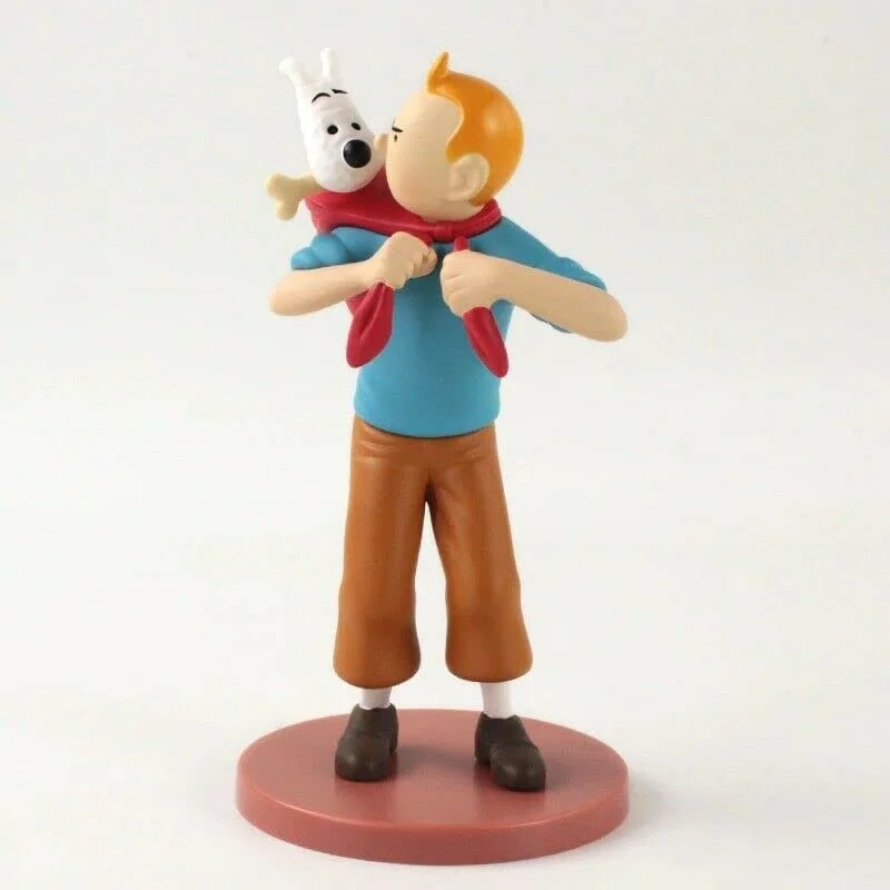 خرید اکشن فیگور های «تن تن و حمل میلو» Action Figure The Adventures of Tintin, Tintin Carry Milou (Snowy)