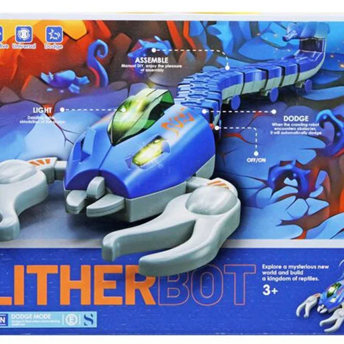 خزنده ساختنی موزیکال چراغدار عقرب متحرک