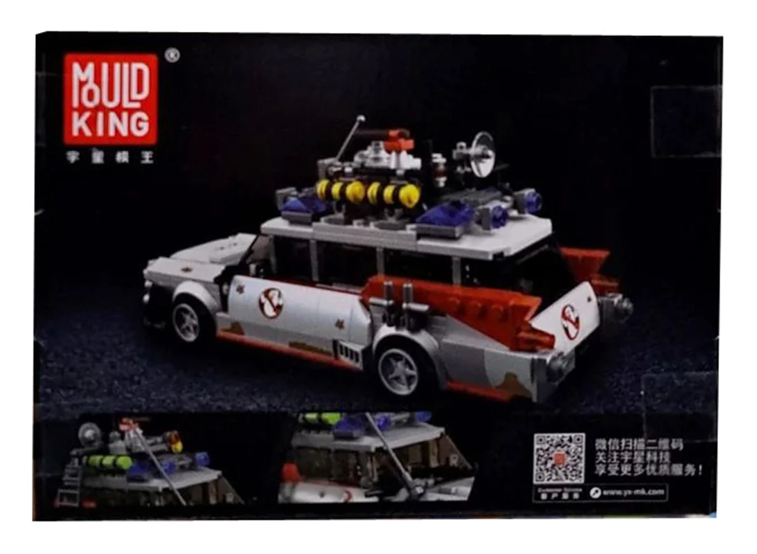 تصویر جعبه لگو MOULD KING Ghostbus 10021 – نمای پشت