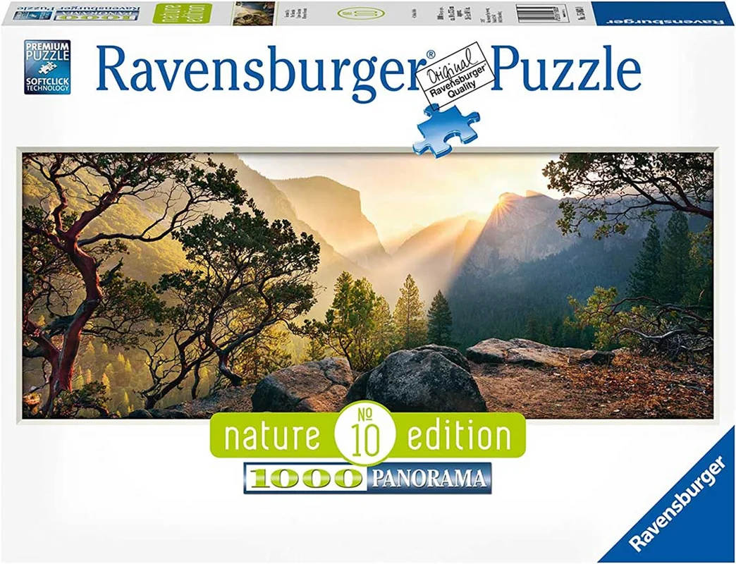 پازل رونزبرگر 1000 تکه «پارک یوسمیتی» Ravensburger Puzzle Yosemite Park 1000 Pieces 15083