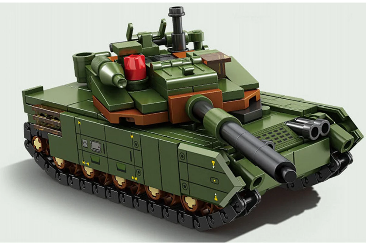 خرید لگو کازی «تانک بلک پنتر K2» لگو  Kazi Blocks Tank K2 Black Panther KY84142-3