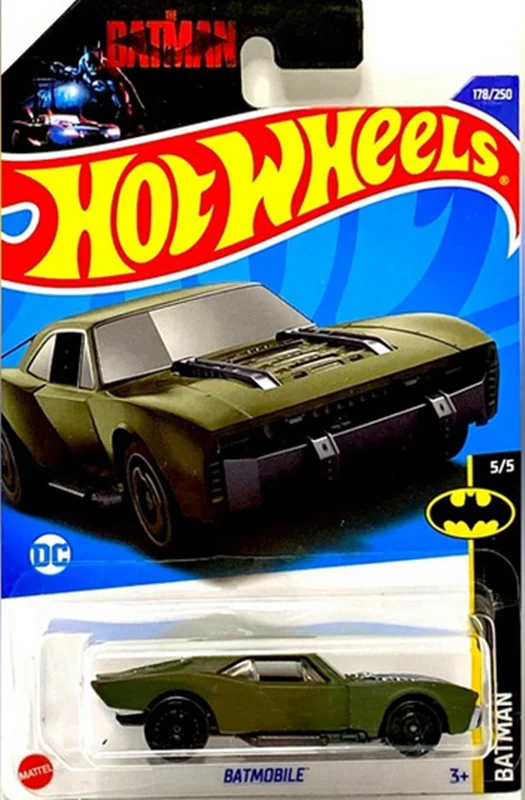 خرید ماشین فلزی ماکت فلزی هات ویلز «بتموبیل» ماشین فلزی  Hot Wheels Batmobile Batman 5/5 178/250