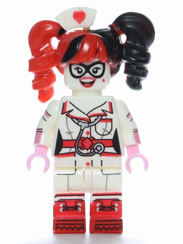 خرید آدمک لگویی مینی فیگور لگویی «هارلی کویین پرستار» Pogo DC Superhero Series Minifigure Nurse Harley Quinn PG-125