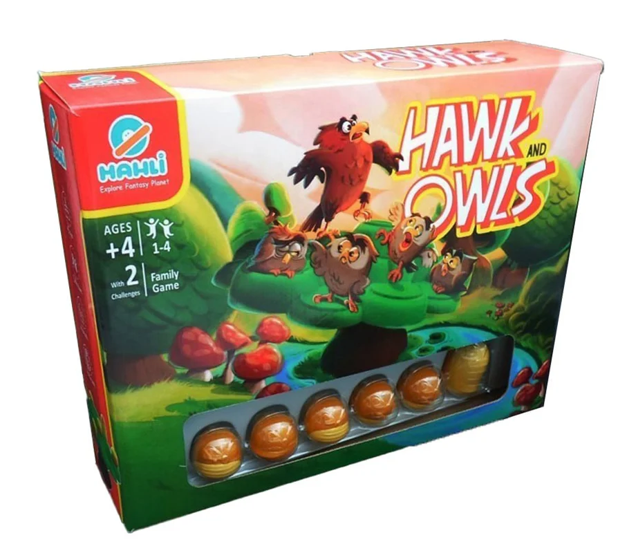 خرید اسباب بازی بازی تعادلی بازی «باز و جغدها» Mahli Hawk And Owls Family Game