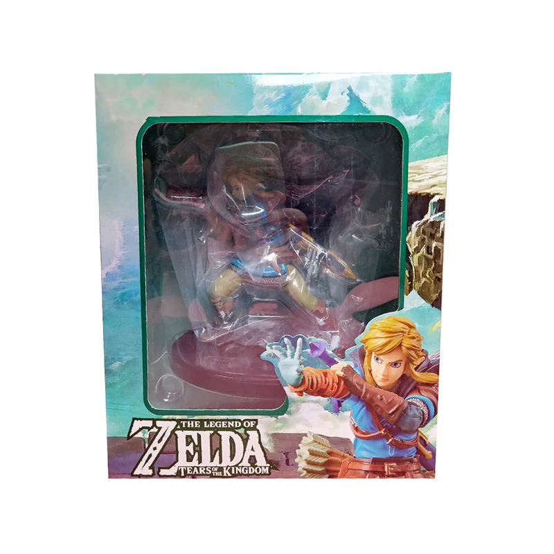 نمای روبرو از بستهبندی فیگور لینک از بازی افسانه زلدا Link The Legend of Zelda Game
