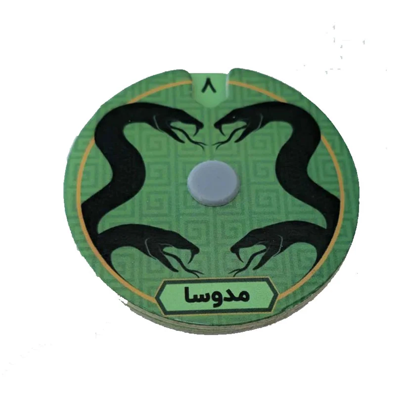 نمای نزدیک از توکن