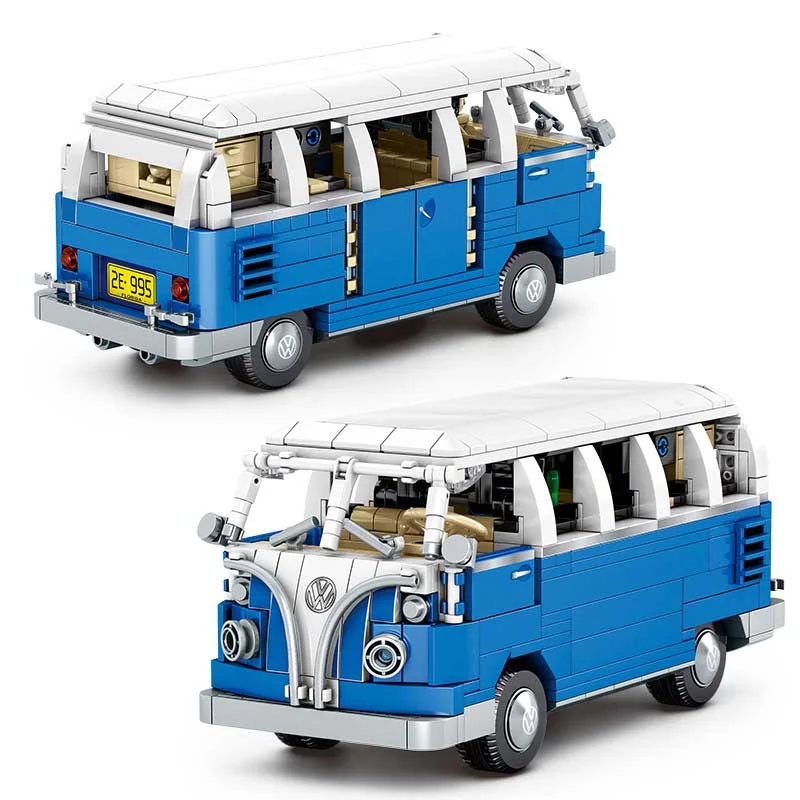 لگو سمبو بلاک «فولکس واگن» Sembo Block SY Volkswagen T1 Camper Lego 701810