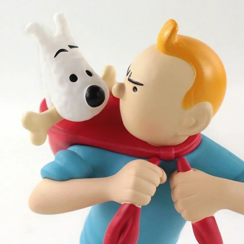 خرید اکشن فیگور های «تن تن و حمل میلو» Action Figure The Adventures of Tintin, Tintin Carry Milou (Snowy)