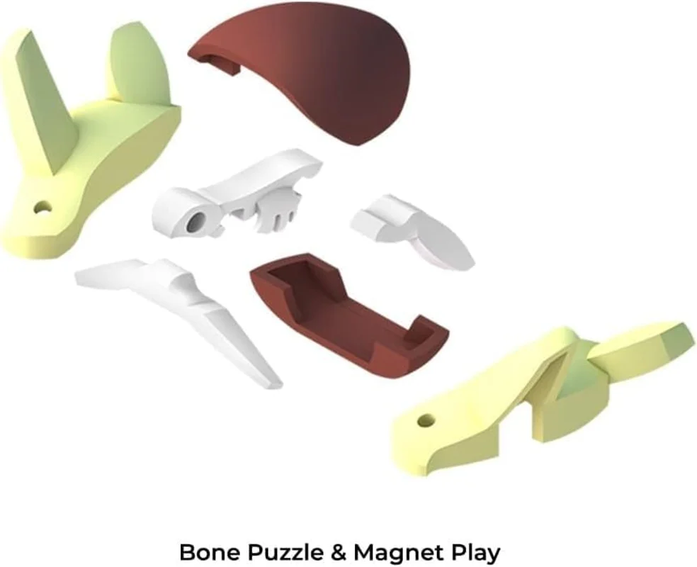 خرید بازی فکری ساختنی آبزی، حیوان دریایی، ماهی 3 بعدی مغناطیسی «گرین ترتل: لاک پشت سبز» Halftoys 3D Bone Puzzle Magnet Play Ocean Friends Green Turtle HOS003خرید بازی فکری ساختنی آبزی، حیوان دریایی، ماهی 3 بعدی مغناطیسی «گرین ترتل: لاک پشت سبز» Halftoys 3D