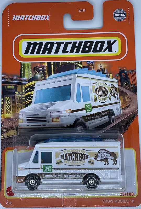 ی ماکت فلزی مَچ باکس «چو موبایل II، ماشین حمل گوشت و غذا» ماشین فلزی Matchbox Polaris Chow Mobile II 35/100
