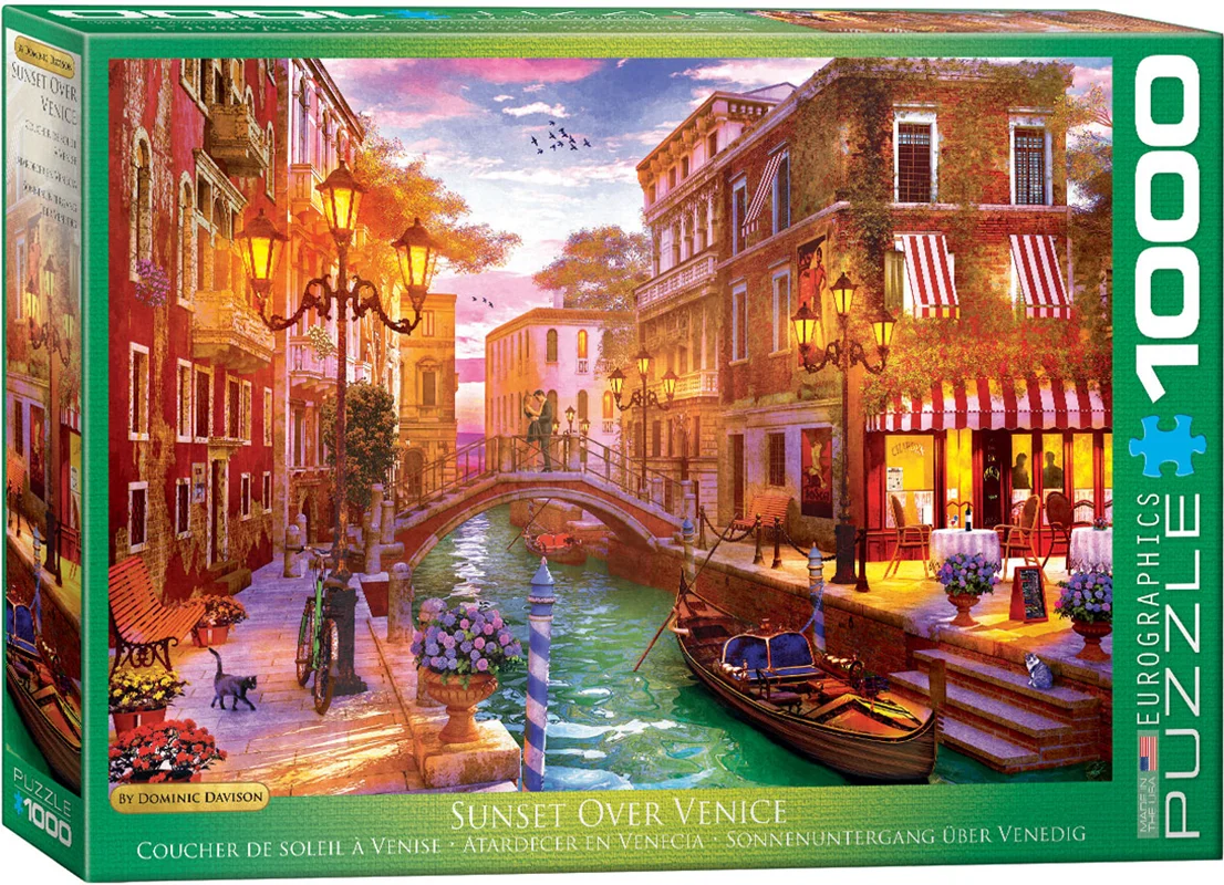 Sunset Over Venice/غروب خورشید بر فراز ونیز/ 1000 تکه
