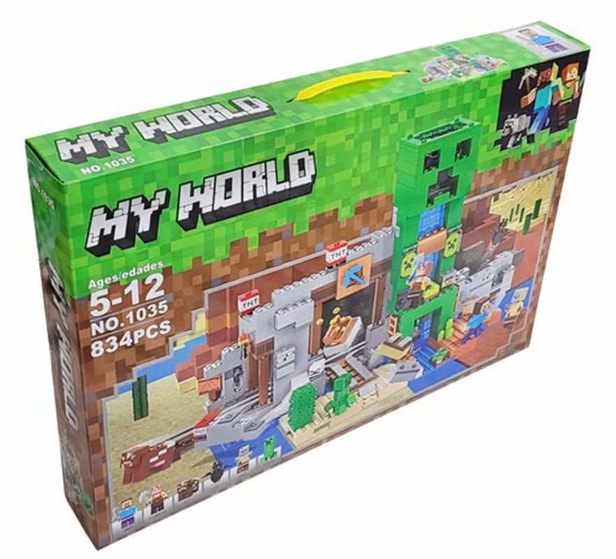 خرید لگو مای ورلد «ماینکرافت»  My World Bricks Blocks My Craft 1035
