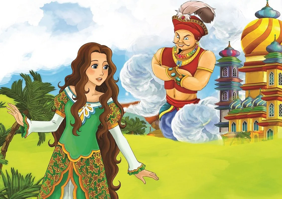 خرید آرت پازل 2x100 تکه کودکان «رویای پرنسس» Art Puzzle Kids Princess Dream 2x100 Pieces 5643