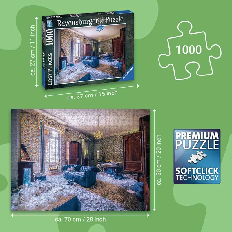 پازل رونزبرگر 1000 تکه «رویایی» Ravensburger Puzzle Dreamy 1000 Pieces 17099