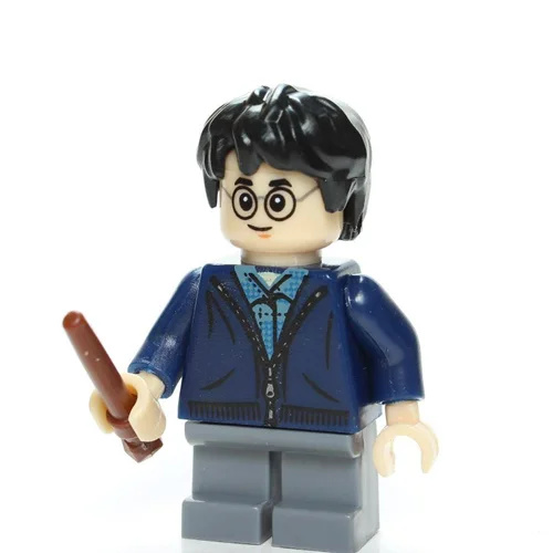 مینی فیگور لگو هری پاتر با چوب جادو Harry Potter