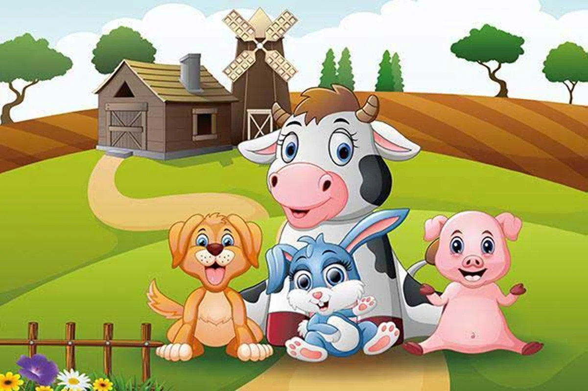 خرید آرت پازل کودکان چوبی 50 تکه «وضعیت مزرعه»  Heidi Art Puzzle Kids Farm Pose Wooden Puzzle 50 pcs 5888