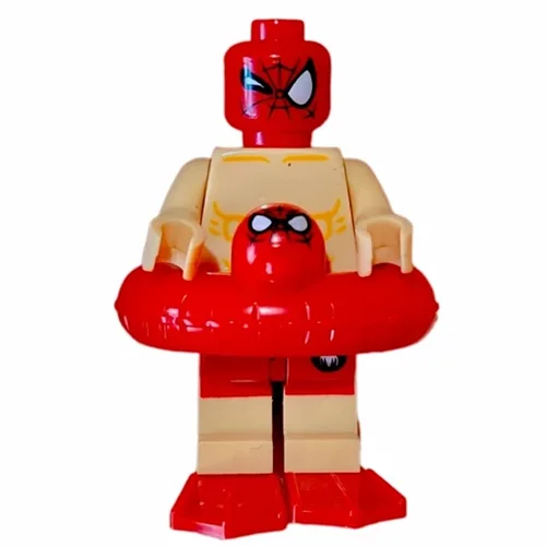 مینی فیگور لگو اسپایدرمن Spider-Man Summer Holiday با حلقه بادی