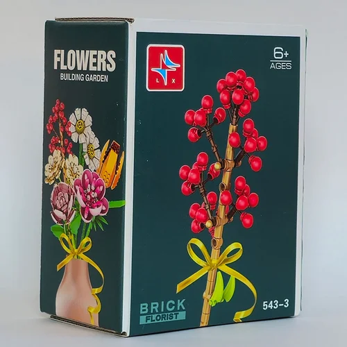 لگو شاخه گل هولی (ماگنولیا) Holly Flower 543-3