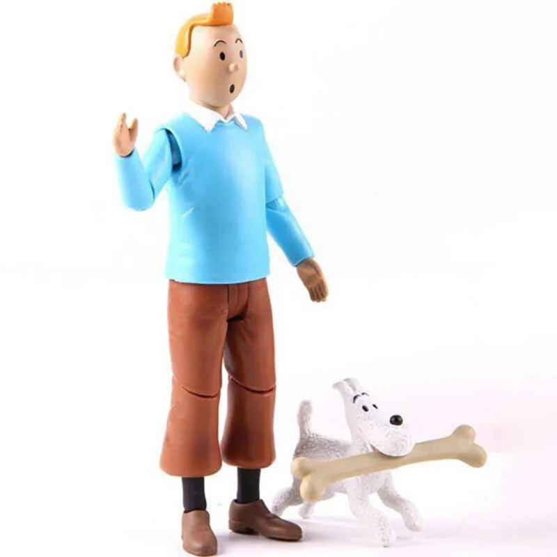 خرید اکشن فیگور های «تن تن و میلو» Action Figure The Adventures of Tintin, Tintin and Milo (Snowy)