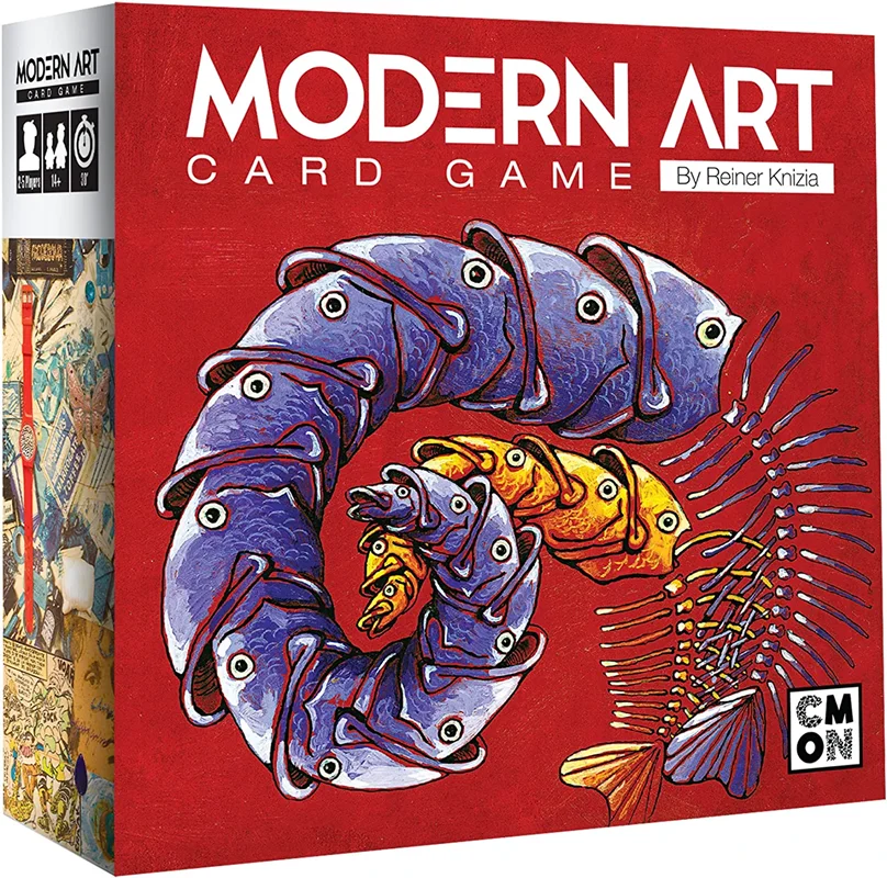 خرید بازی کارت گیم مدرن آرت هنر مدرن Modern Art Cart game