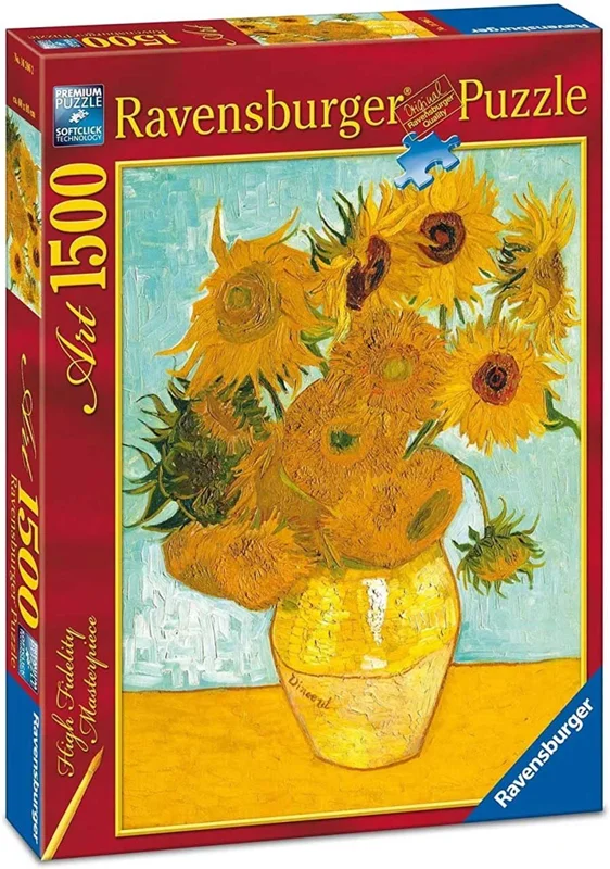 پازل رونزبرگر 1500 تکه «گل آفتابگردان» Ravensburger Puzzle The Sunflowers 1500 Pieces 16206
