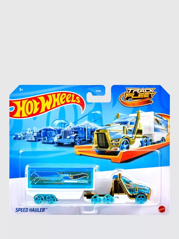 بسته بندی هات ویلز اسپید هاولر Hot Wheels Track Fleet Speed Hauler