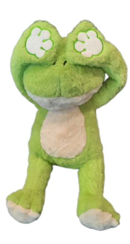 خرید اسباب بازی عروسک پولیشی عروسک «قورباغه مگنتی قورباغه آهنربایی» Magnetic Frog Plush Doll