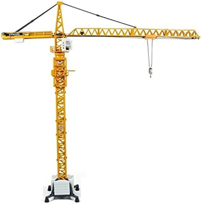 ماکت فلزی ماشین فلزی کایدویی «تاور کرین: جرثقیل برجی» KWD Kaidiwei die cast model truck Tower Slewing Crane 625017