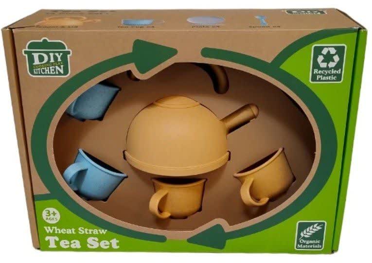 ست ظروف چای خوری 14 تکه Wheat Straw Tea Set HG-966