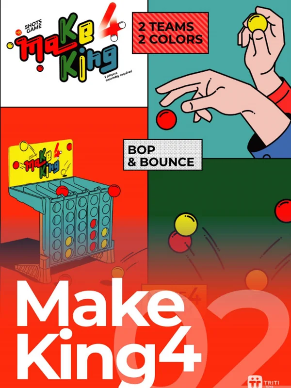 نمای نزدیک از صفحه بازی میکنگ فور