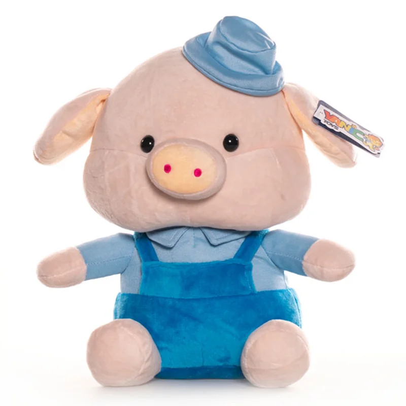 خرید اسباب بازی عروسک پولیشی یانیک تویز «خوک پسر» Yanic Toys pig boy plush doll AF100148A