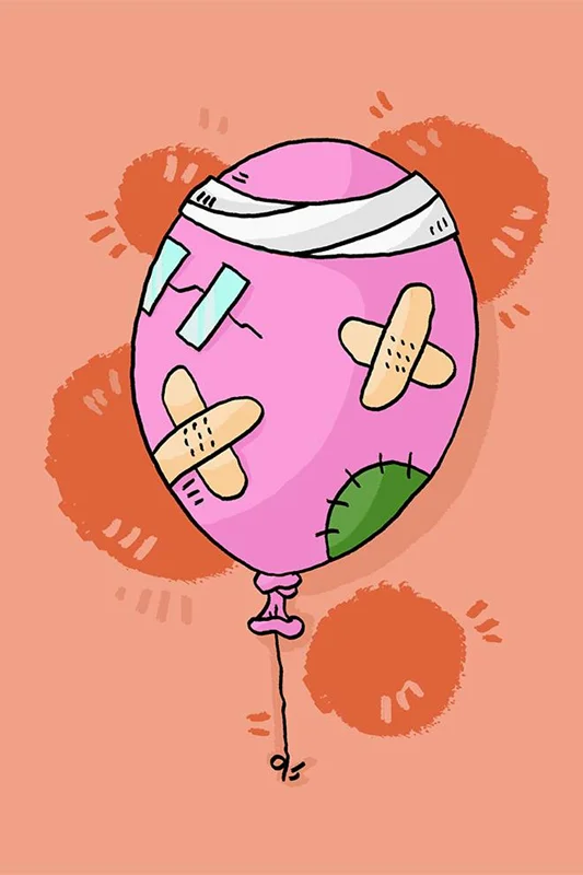 مراقبت از بادکنکها در بازی بالونی