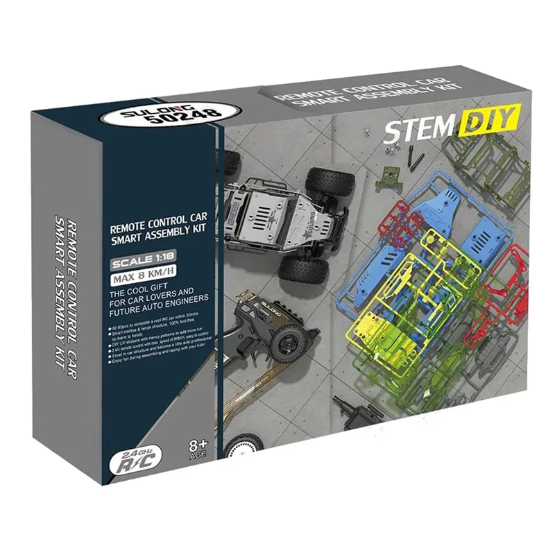 خرید کیت مونتاژ «لگو ماشین کنترلی ریموت دار» Remote Contorl Car smart Assembly kit Sl-00006