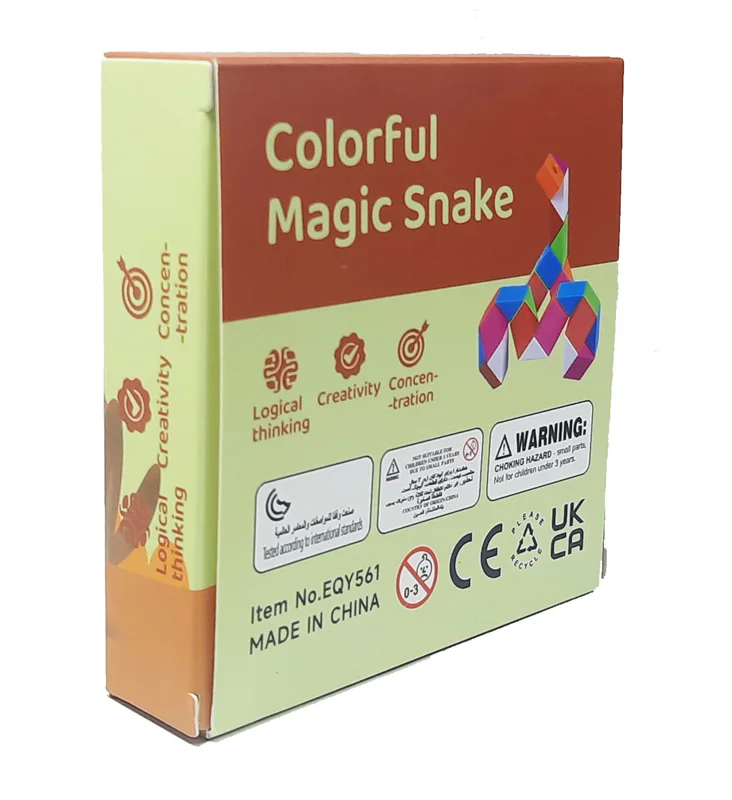 روبیک ماری ۳۶ قطعه کای وای QY Toys مدل Rubik QY Toys 36 Blocks - نمای جانبی