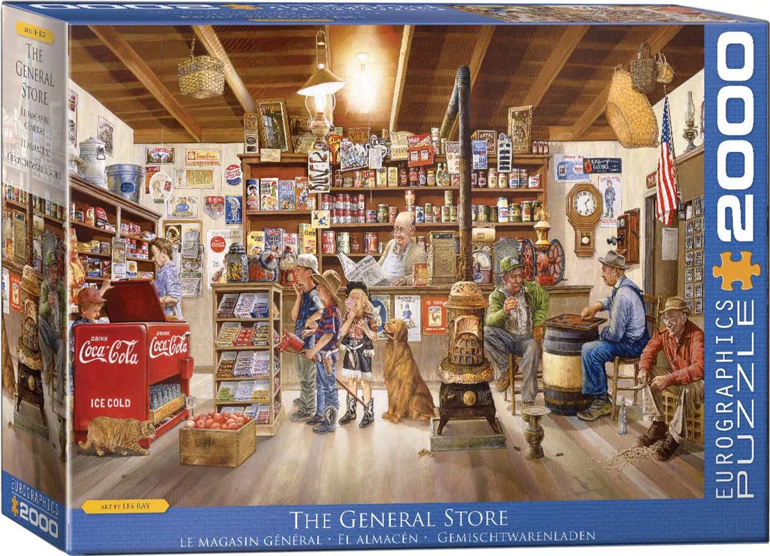 پازل یوروگرافیک 2000 تکه «فروشگاه عمومی» Eurographics Puzzle The General Store 2000 pieces 8220-5481