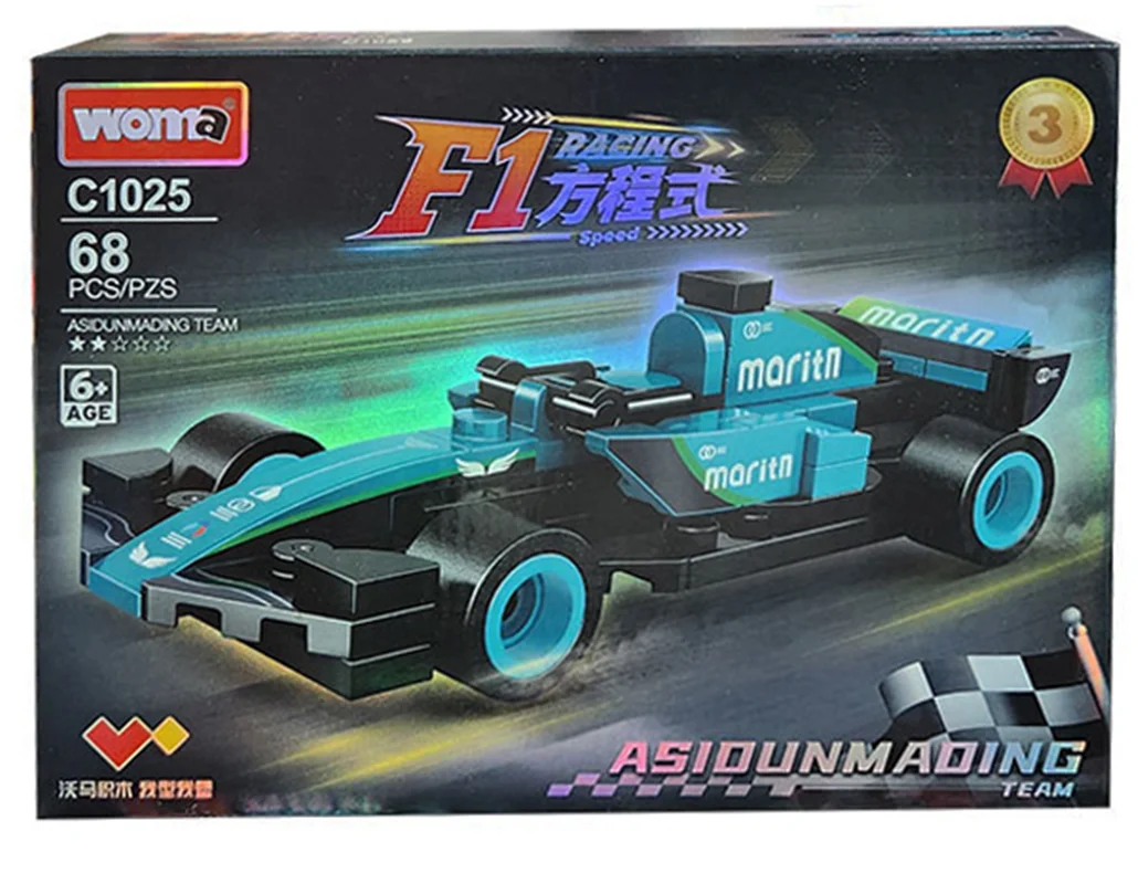 تصویر جعبه لگو ماشین مسابقه Woma C1025-3